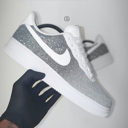 Customized sneakers-Air Force 1 Day (Glitter)