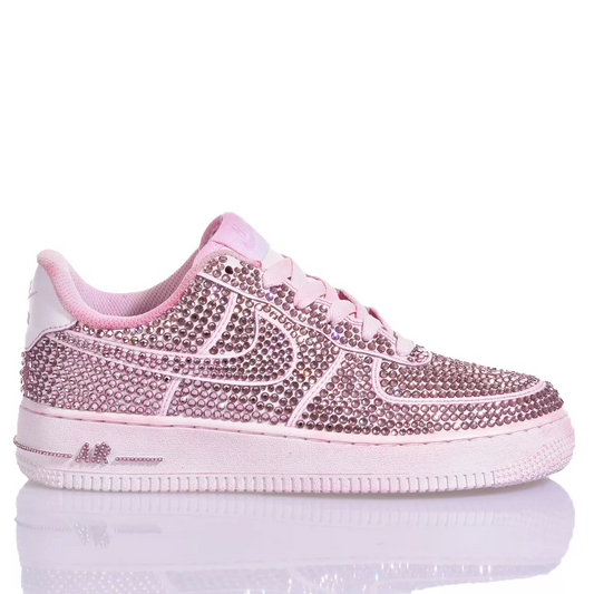 Customized sneakers-Air Force 1 Luxury Rose