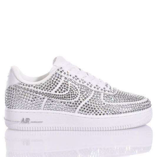 Customized sneakers-Air Force 1 Luxury Crystal